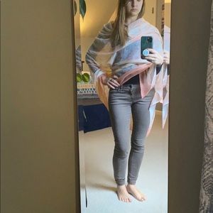 Pink and Creme Scarf/Wrap